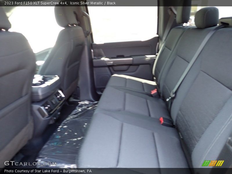 Iconic Silver Metallic / Black 2023 Ford F150 XLT SuperCrew 4x4