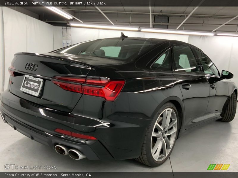 Brilliant Black / Black 2021 Audi S6 Premium Plus quattro
