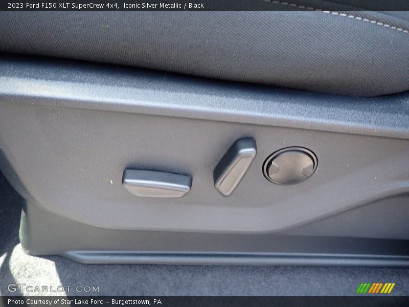 Iconic Silver Metallic / Black 2023 Ford F150 XLT SuperCrew 4x4