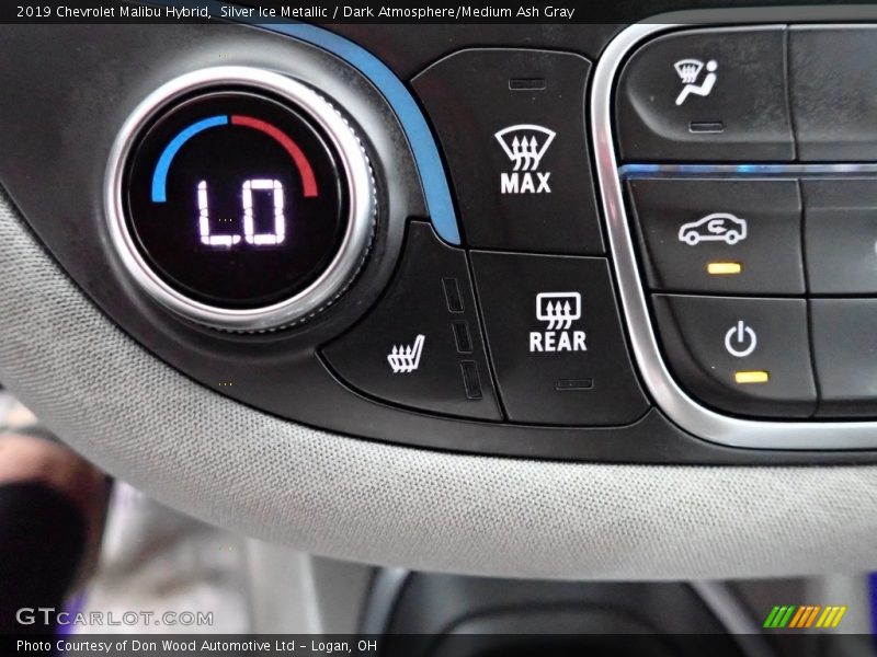 Silver Ice Metallic / Dark Atmosphere/Medium Ash Gray 2019 Chevrolet Malibu Hybrid
