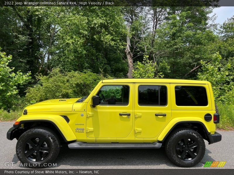  2022 Wrangler Unlimited Sahara 4x4 High Velocity