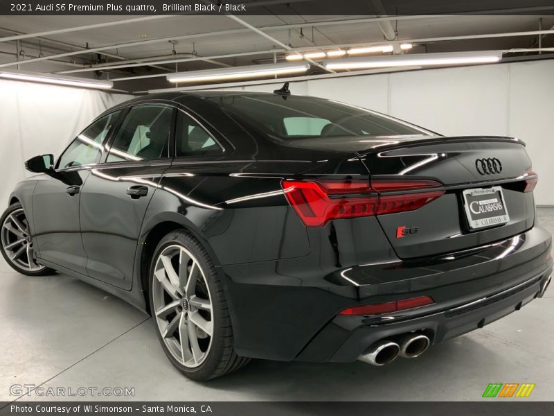 Brilliant Black / Black 2021 Audi S6 Premium Plus quattro