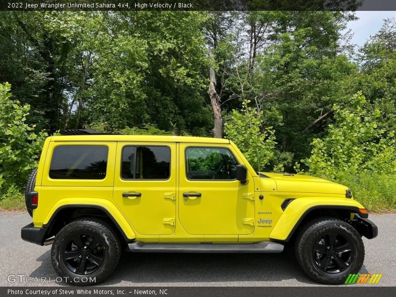  2022 Wrangler Unlimited Sahara 4x4 High Velocity