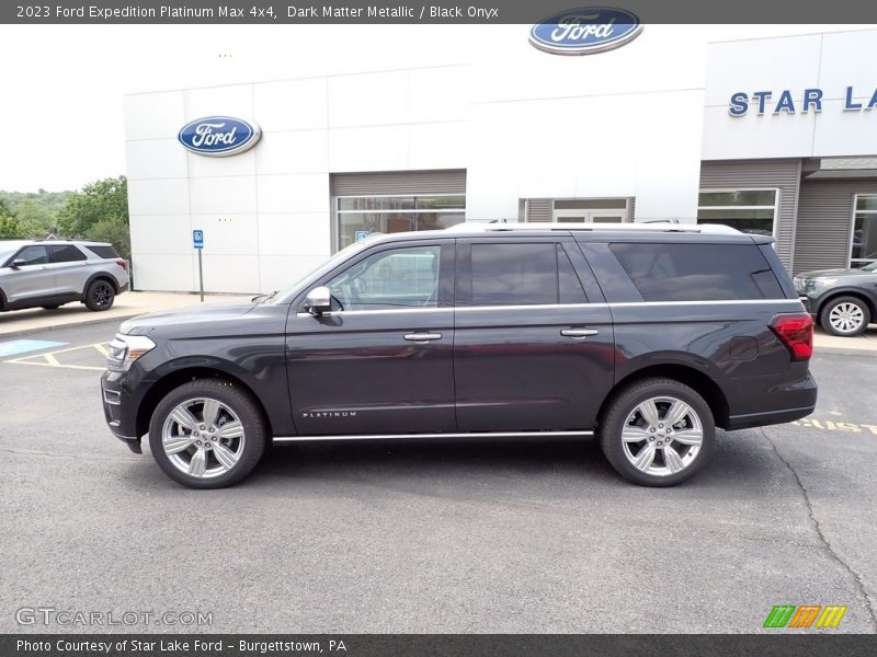 Dark Matter Metallic / Black Onyx 2023 Ford Expedition Platinum Max 4x4