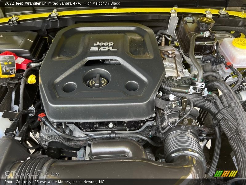  2022 Wrangler Unlimited Sahara 4x4 Engine - 2.0 Liter Turbocharged DOHC 16-Valve VVT 4 Cylinder