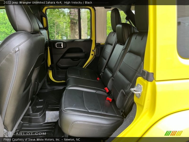 High Velocity / Black 2022 Jeep Wrangler Unlimited Sahara 4x4