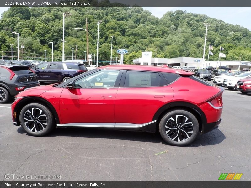  2023 EV6 Wind AWD Runway Red