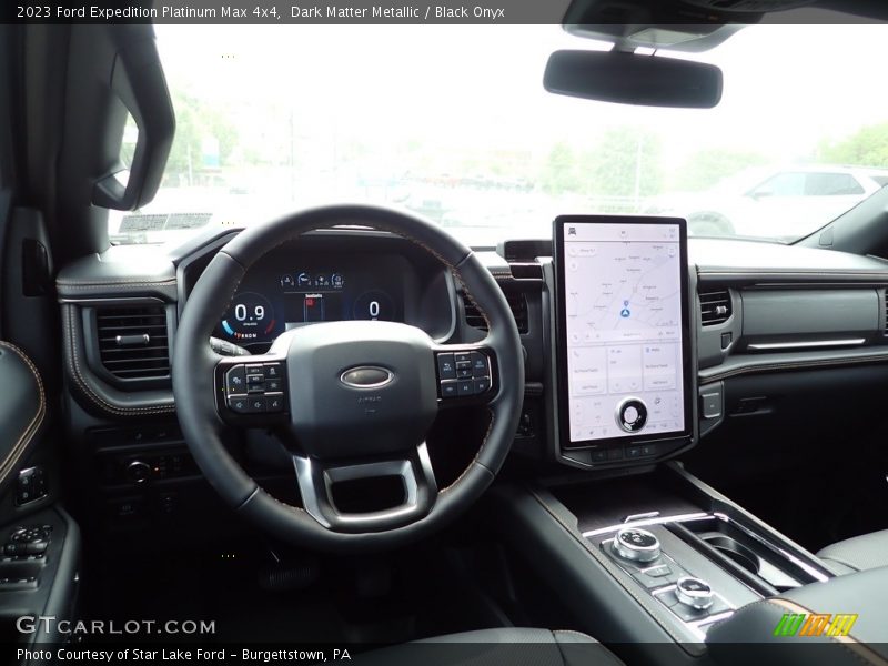 Dark Matter Metallic / Black Onyx 2023 Ford Expedition Platinum Max 4x4