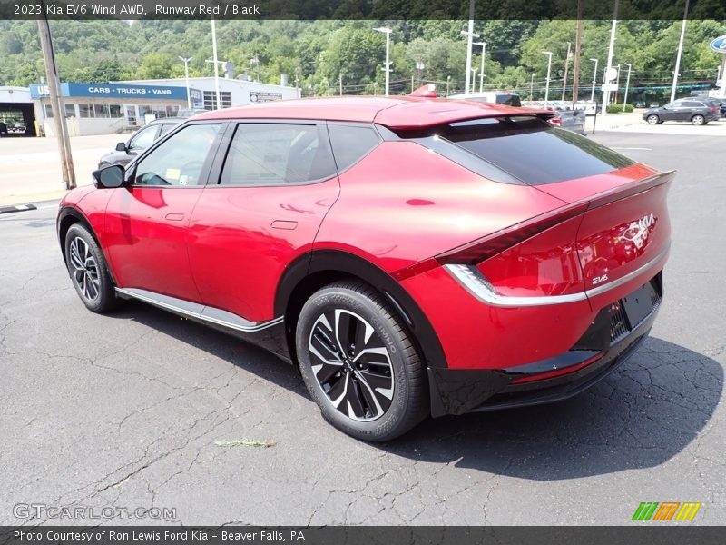  2023 EV6 Wind AWD Runway Red