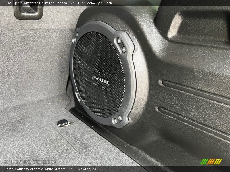 High Velocity / Black 2022 Jeep Wrangler Unlimited Sahara 4x4