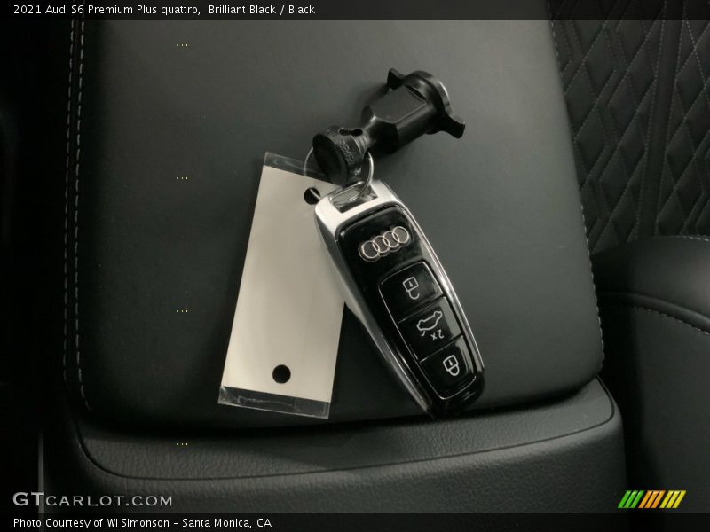 Keys of 2021 S6 Premium Plus quattro