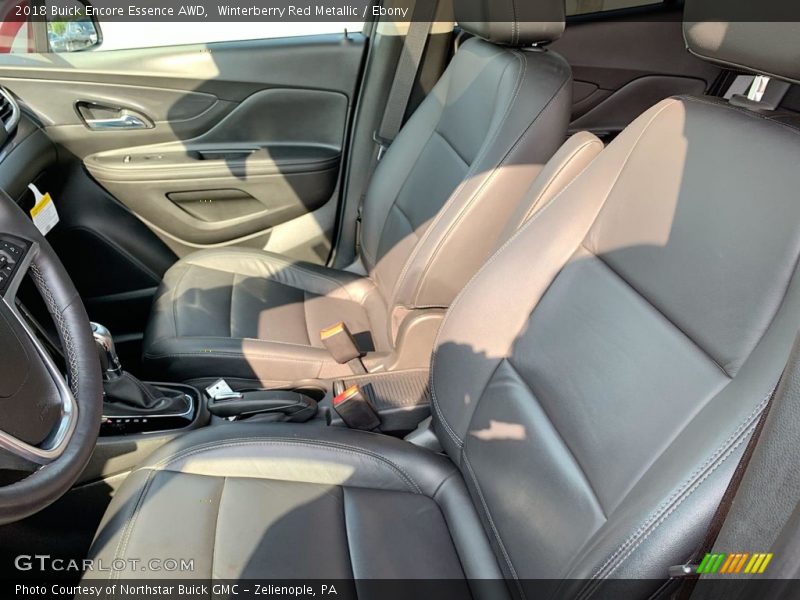 Winterberry Red Metallic / Ebony 2018 Buick Encore Essence AWD