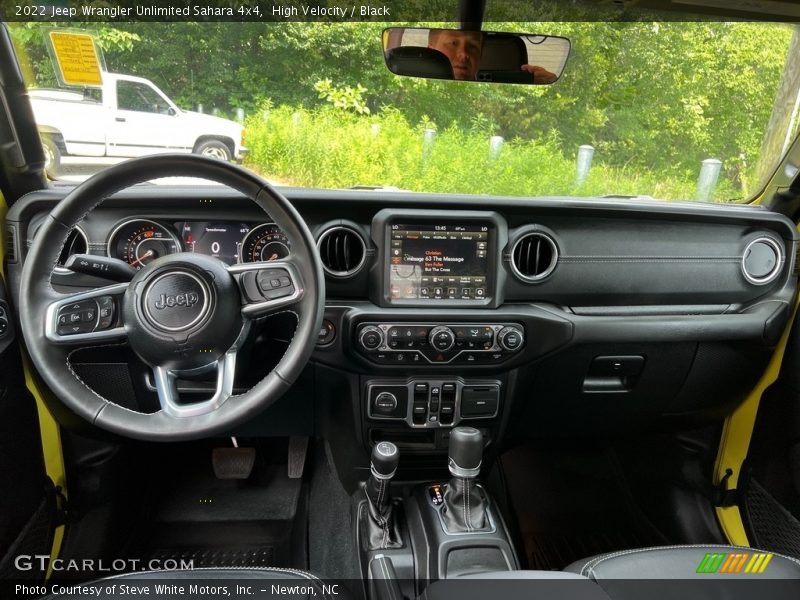 High Velocity / Black 2022 Jeep Wrangler Unlimited Sahara 4x4