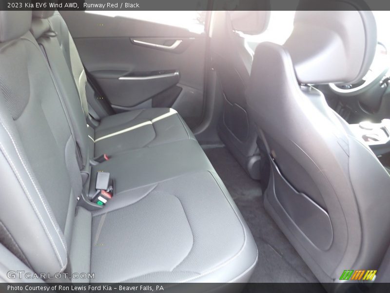 Rear Seat of 2023 EV6 Wind AWD