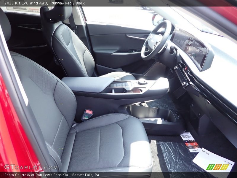  2023 EV6 Wind AWD Black Interior