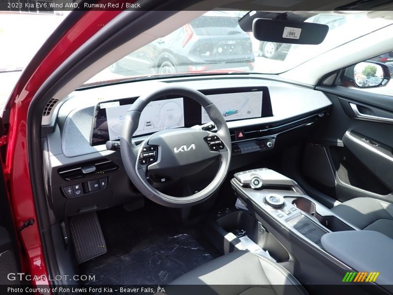 Front Seat of 2023 EV6 Wind AWD