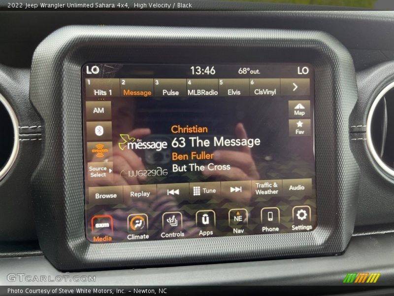 High Velocity / Black 2022 Jeep Wrangler Unlimited Sahara 4x4