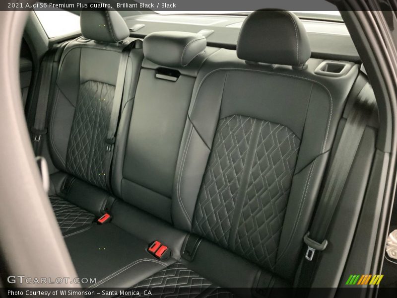 Rear Seat of 2021 S6 Premium Plus quattro