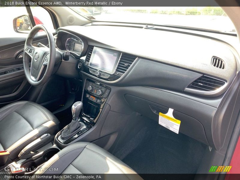 Winterberry Red Metallic / Ebony 2018 Buick Encore Essence AWD