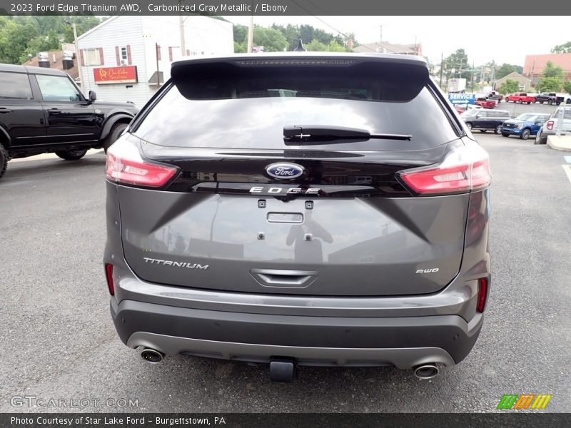 Carbonized Gray Metallic / Ebony 2023 Ford Edge Titanium AWD