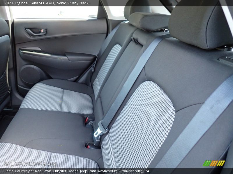 Sonic Silver / Black 2021 Hyundai Kona SEL AWD