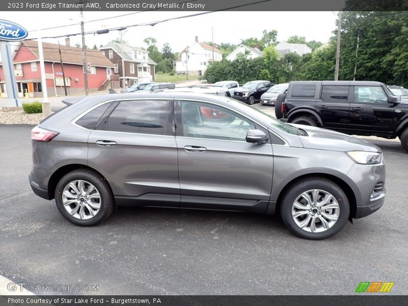 Carbonized Gray Metallic / Ebony 2023 Ford Edge Titanium AWD