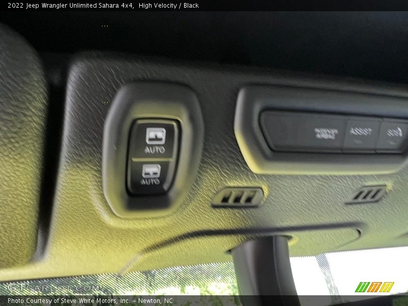 High Velocity / Black 2022 Jeep Wrangler Unlimited Sahara 4x4