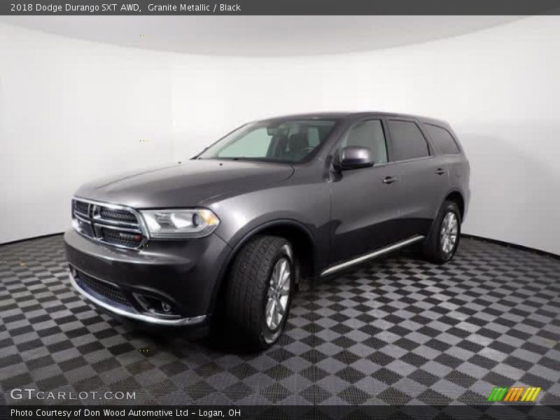 Granite Metallic / Black 2018 Dodge Durango SXT AWD