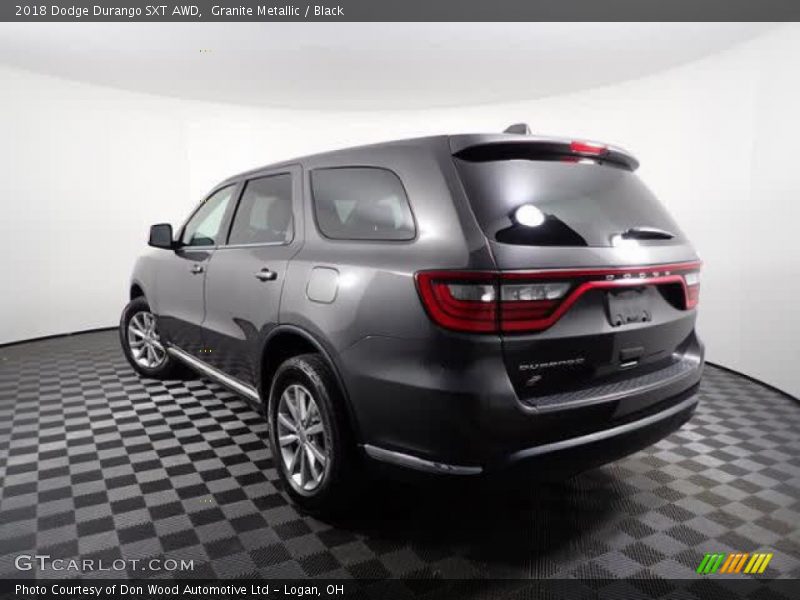 Granite Metallic / Black 2018 Dodge Durango SXT AWD