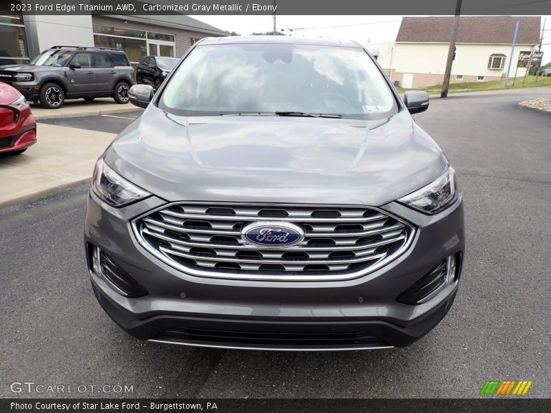 Carbonized Gray Metallic / Ebony 2023 Ford Edge Titanium AWD