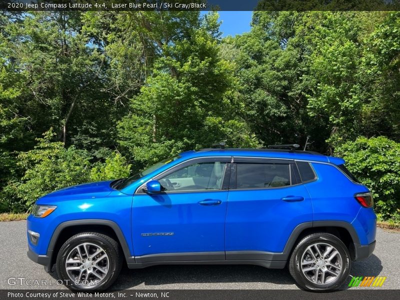  2020 Compass Latitude 4x4 Laser Blue Pearl