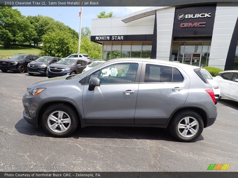 Satin Steel Metallic / Jet Black 2020 Chevrolet Trax LS