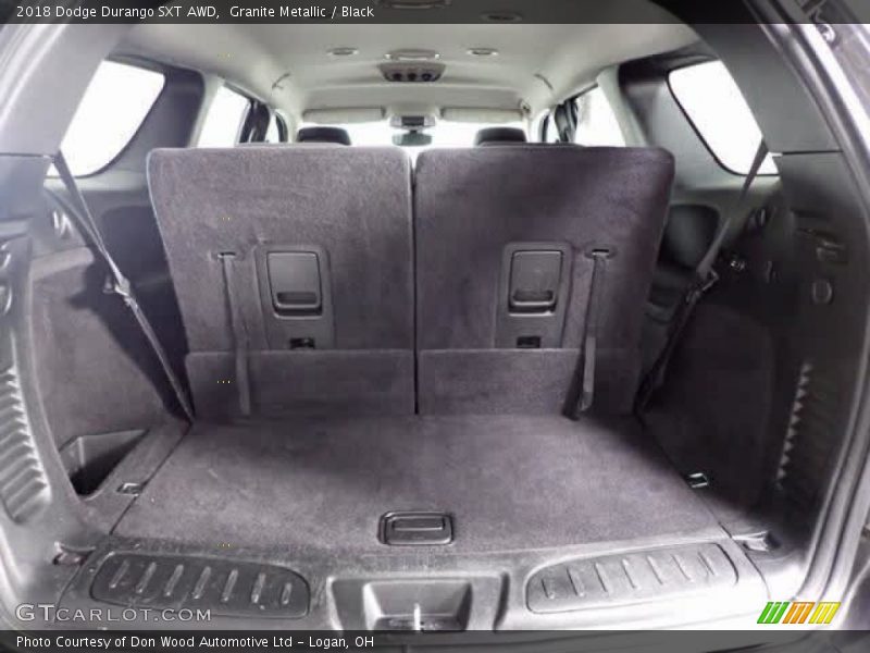 Granite Metallic / Black 2018 Dodge Durango SXT AWD