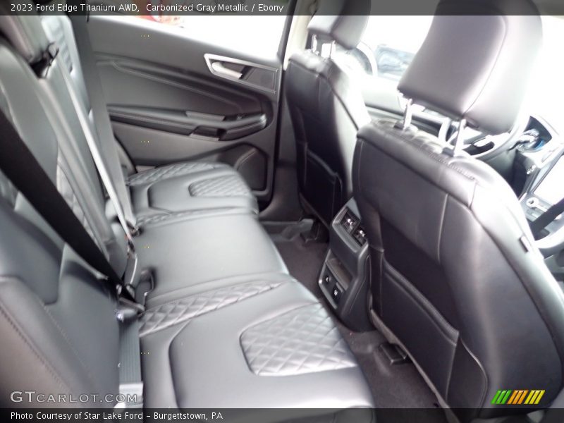 Rear Seat of 2023 Edge Titanium AWD