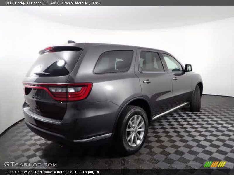 Granite Metallic / Black 2018 Dodge Durango SXT AWD