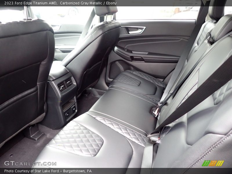 Rear Seat of 2023 Edge Titanium AWD