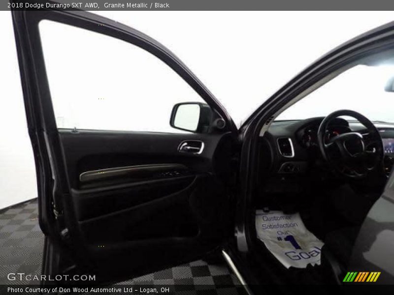 Granite Metallic / Black 2018 Dodge Durango SXT AWD