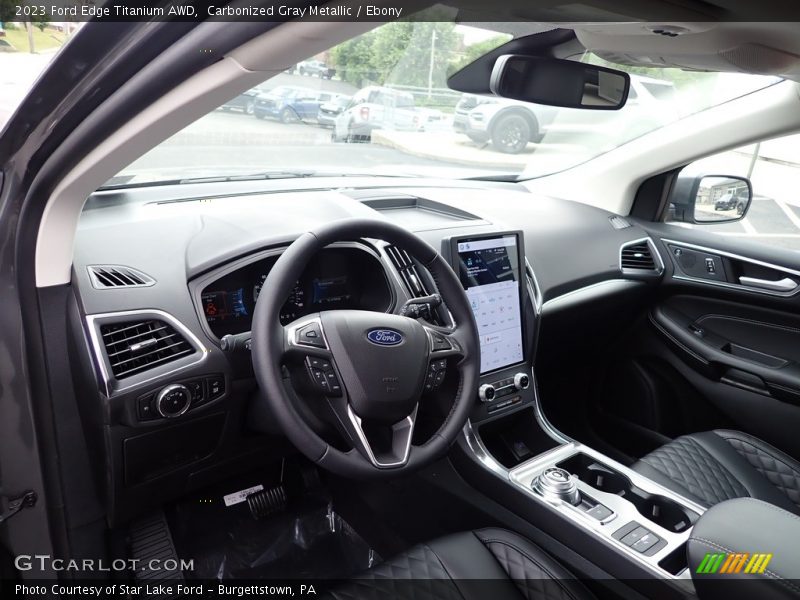 Carbonized Gray Metallic / Ebony 2023 Ford Edge Titanium AWD