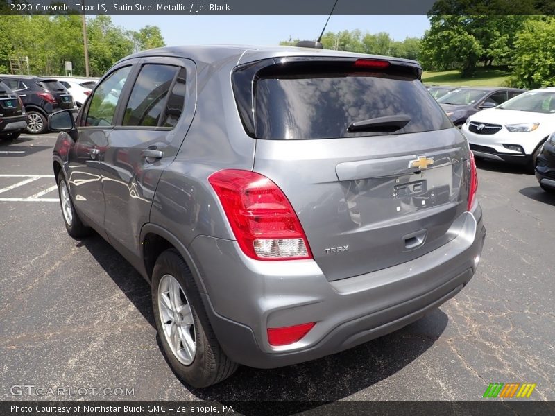 Satin Steel Metallic / Jet Black 2020 Chevrolet Trax LS