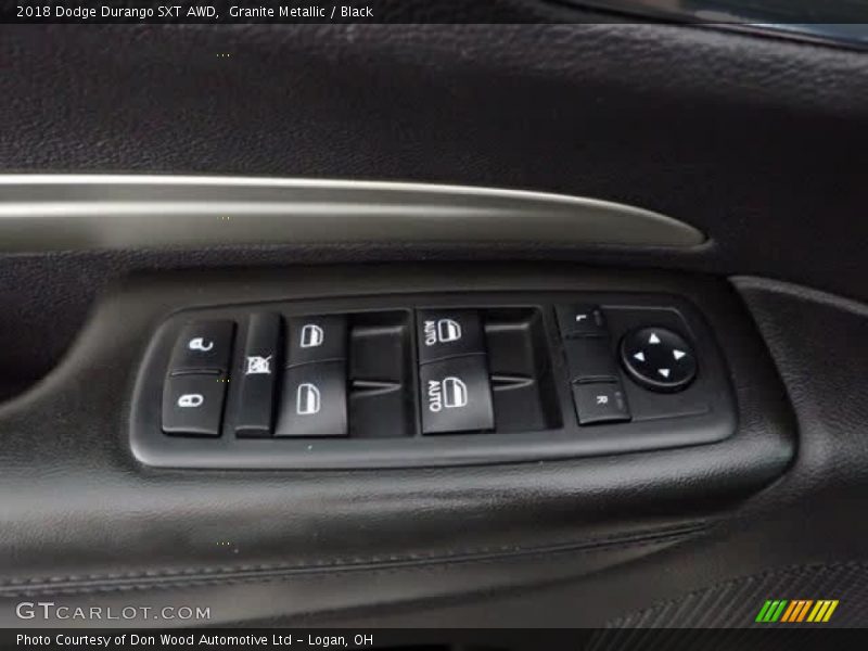 Granite Metallic / Black 2018 Dodge Durango SXT AWD