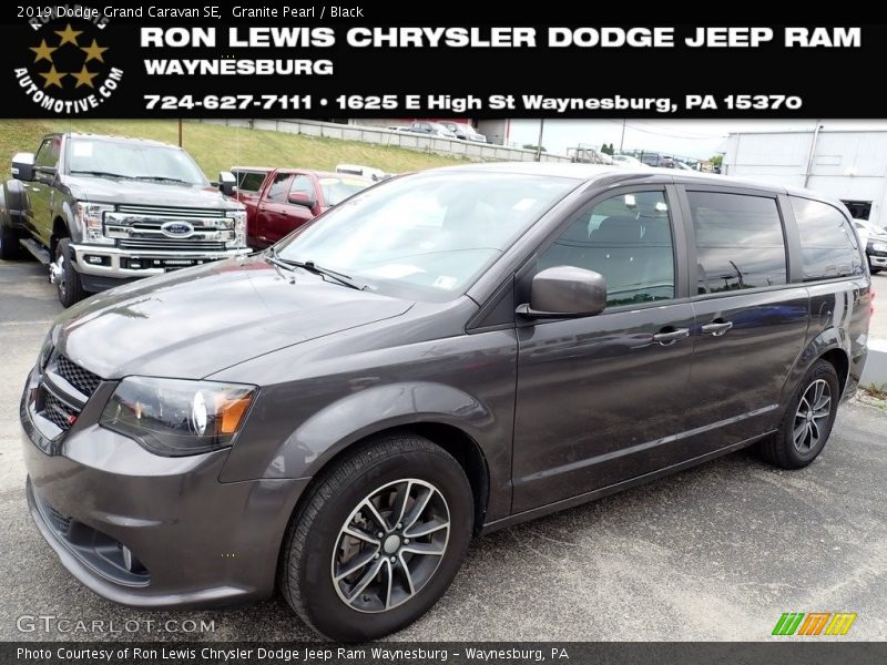 Granite Pearl / Black 2019 Dodge Grand Caravan SE