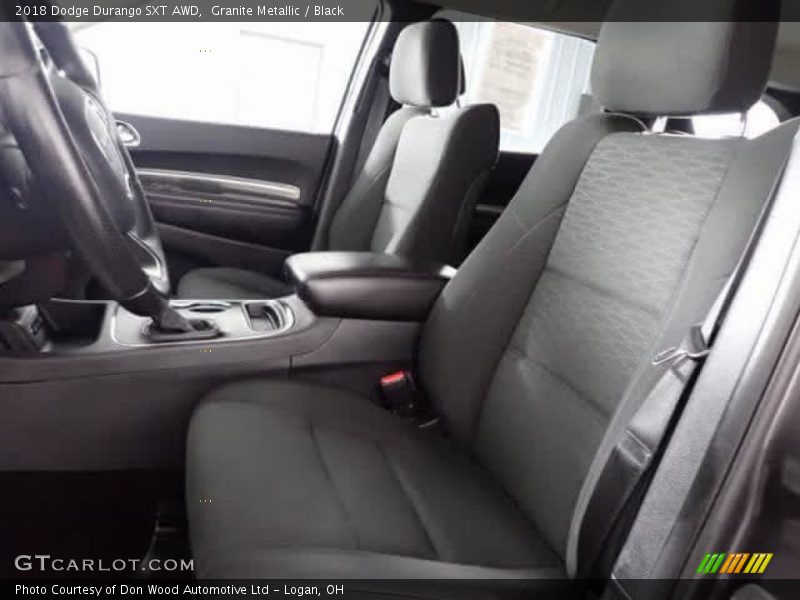 Granite Metallic / Black 2018 Dodge Durango SXT AWD