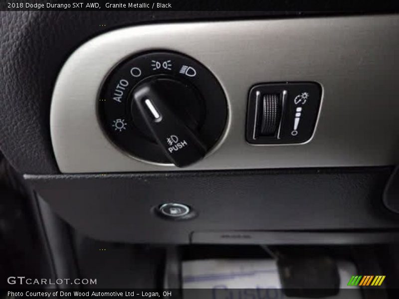 Granite Metallic / Black 2018 Dodge Durango SXT AWD