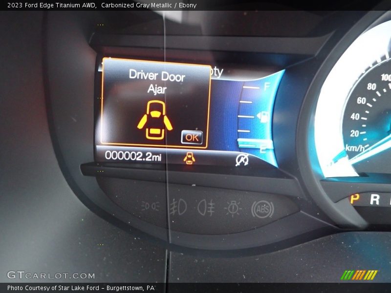Carbonized Gray Metallic / Ebony 2023 Ford Edge Titanium AWD