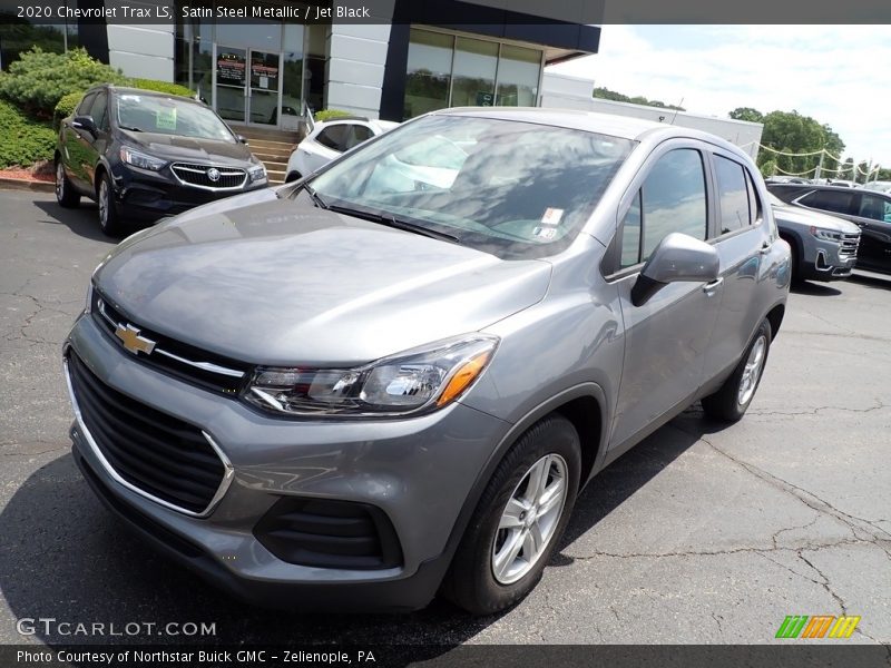 Satin Steel Metallic / Jet Black 2020 Chevrolet Trax LS