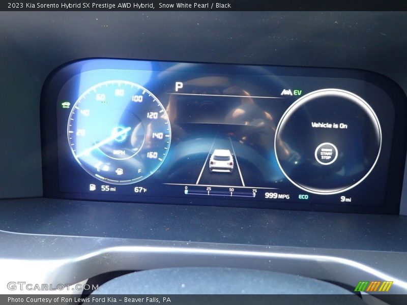 Snow White Pearl / Black 2023 Kia Sorento Hybrid SX Prestige AWD Hybrid