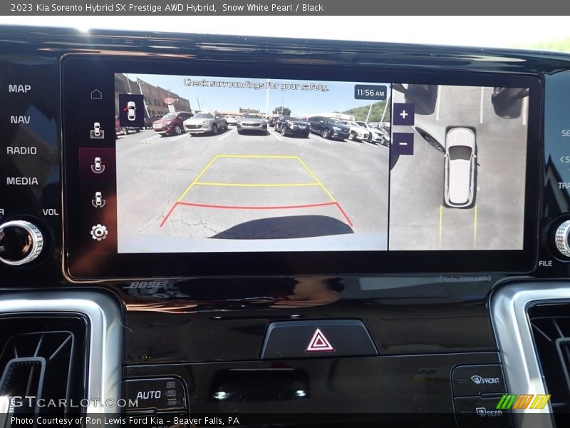 Snow White Pearl / Black 2023 Kia Sorento Hybrid SX Prestige AWD Hybrid