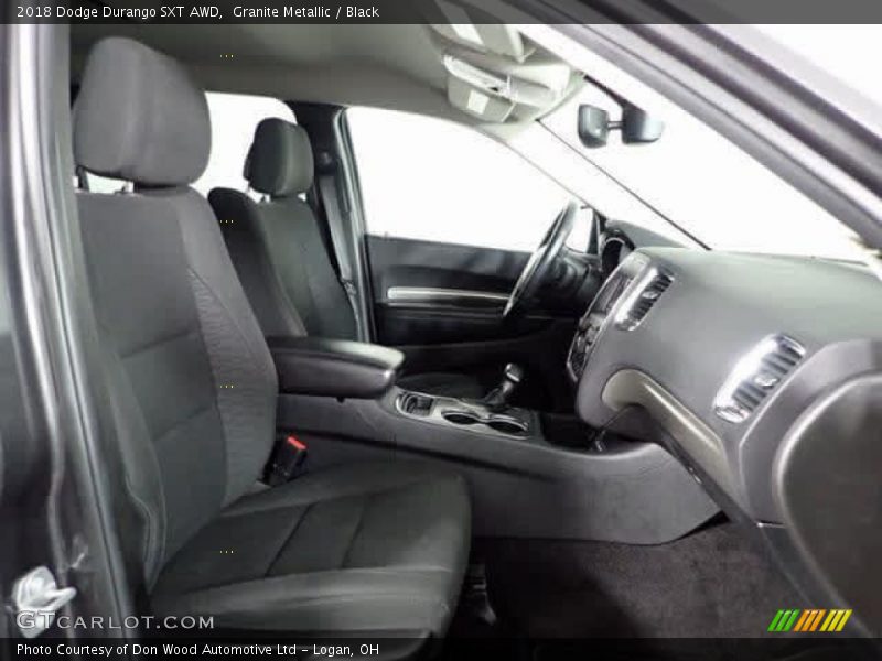Granite Metallic / Black 2018 Dodge Durango SXT AWD