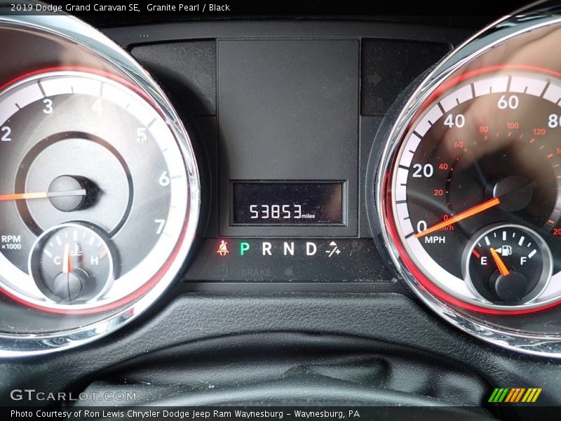 Granite Pearl / Black 2019 Dodge Grand Caravan SE