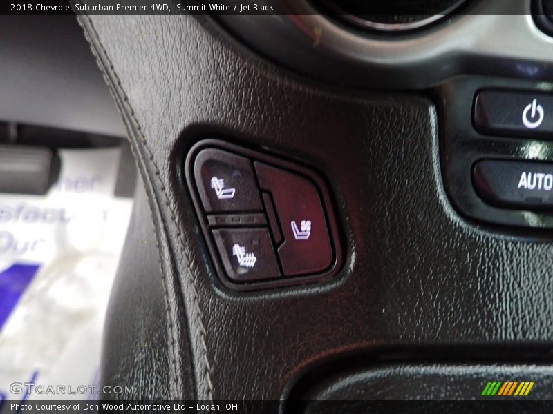 Summit White / Jet Black 2018 Chevrolet Suburban Premier 4WD
